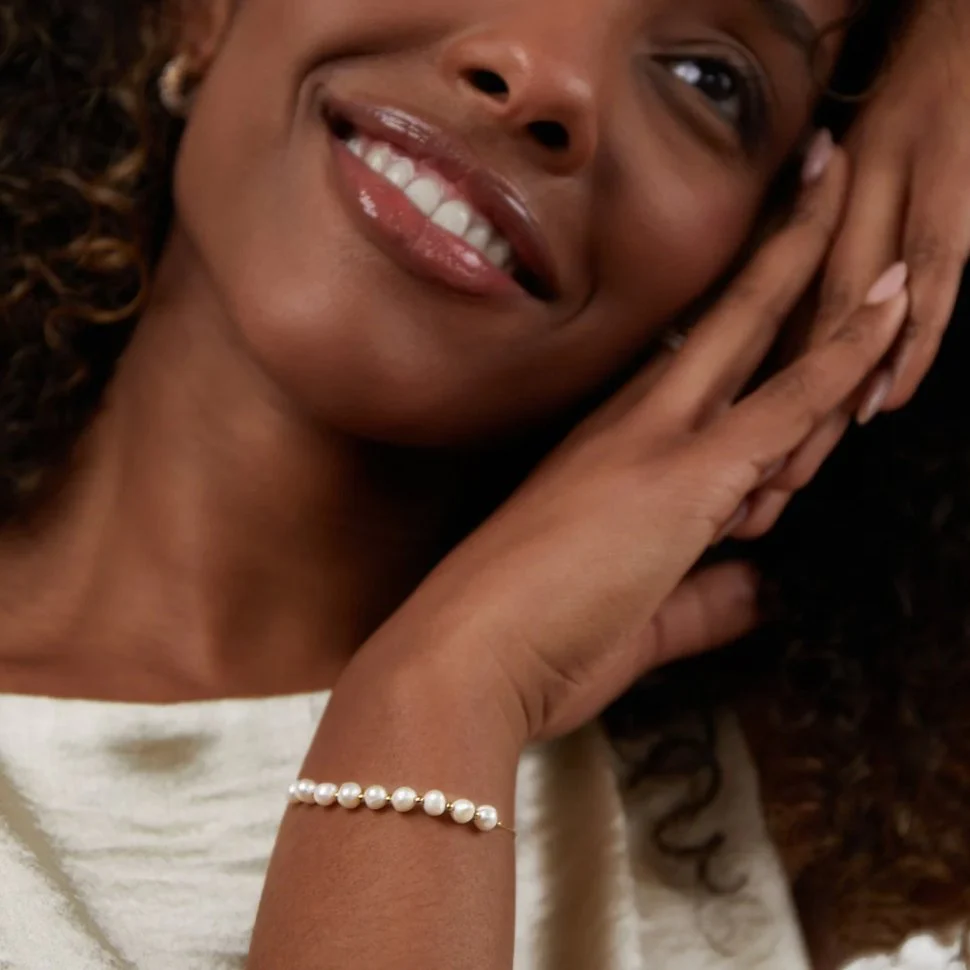 Eva Freshwater Pearl Bracelet - Image 5