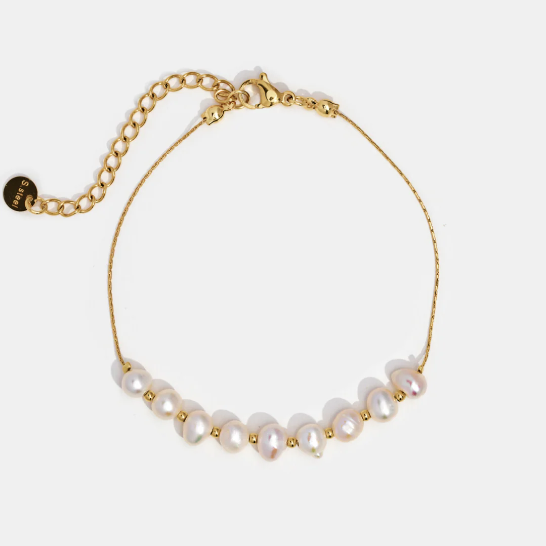 Eva Freshwater Pearl Bracelet - Image 8