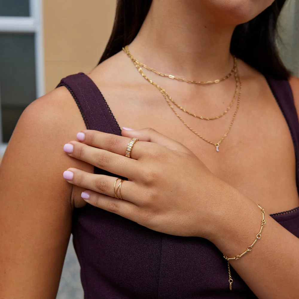 Gigi Square Crystal Ring - Image 6