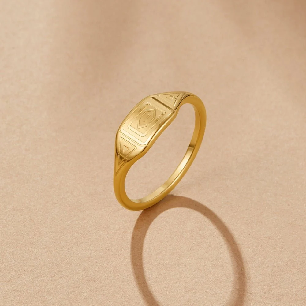 Gold Adaline Ring - Image 3