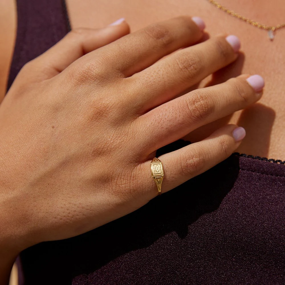 Gold Adaline Ring - Image 4