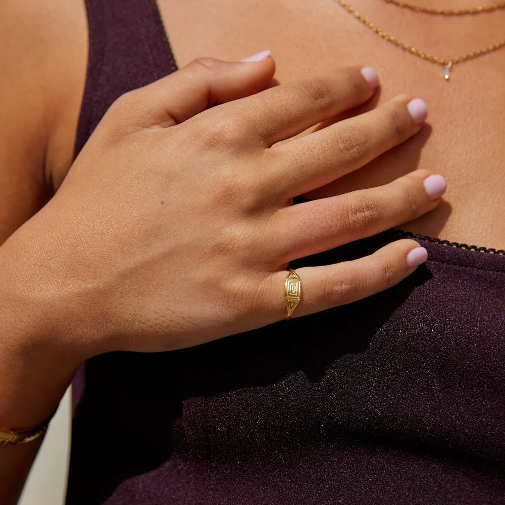 Gold Adaline Ring - Image 5