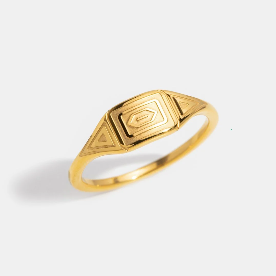 Gold Adaline Ring - Image 6