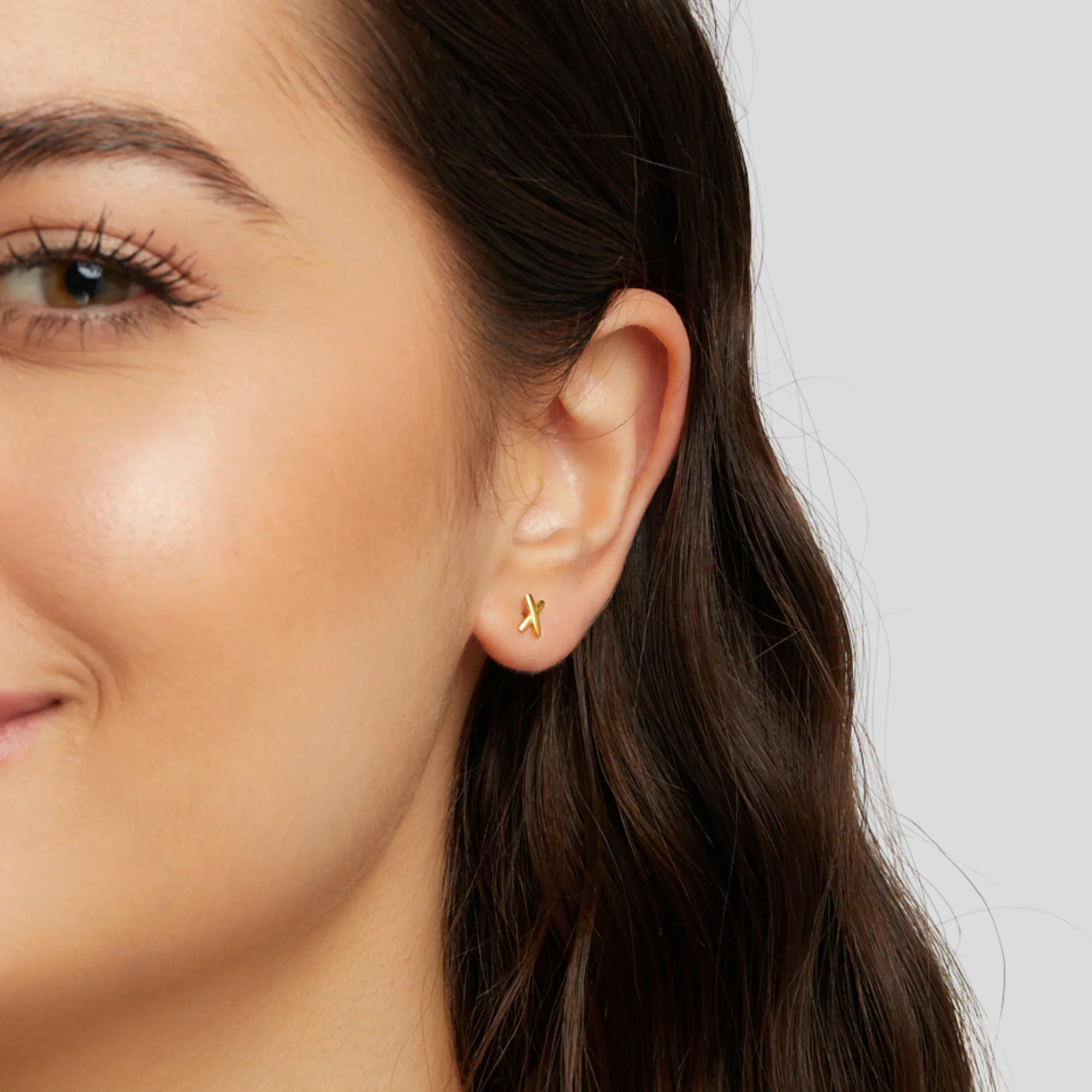 Graffiti X Stud Earrings - Image 3